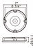 STL90A24B by OPTRONICS - Yellow parking/turn signal