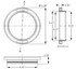 A45GB by OPTRONICS - PVC grommet for 4" lights