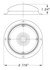 IL91CB by OPTRONICS - Surface mount dome light