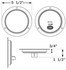 STL13RFMB by OPTRONICS - Red stop/turn/tail light