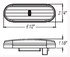 STL70RB by OPTRONICS - Red stop/turn/tail light