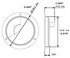 STL42RMB by OPTRONICS - Red stop/turn/tail light