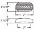 MC66RB by OPTRONICS - Red surface mount dual bulb marker/clearance light