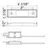 A65PB by OPTRONICS - Kit: A65B black bracket & A65P single wire plug