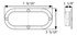 STL002RFB by OPTRONICS - Surface flange mount red stop/turn/tail light