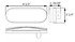 BUL002CM3B by OPTRONICS - Clear back-up light