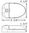 RVIL35 by OPTRONICS - Single fixture