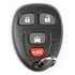 ACDelco 20877108 Keyless Entry Module Keyless Entry Remote, 4 Button, Black Plastic Fob, 2.3 in. Length, Programmable