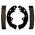 17642B by ACDELCO - Bonded Rear Drum Brake Shoe Set