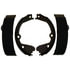 17973B by ACDELCO - Bonded Rear Parking Brake Shoe Set