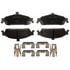 ACDelco 14D727CHF1 Ceramic Front Disc Brake Pad