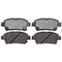 ACDelco 14D822CHF1 Disc Brake Pad Set Ceramic Front Disc Brake Pad