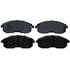 17D815C by ACDELCO - Ceramic Front Disc Brake Pad Set