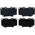 17D502C by ACDELCO - Ceramic Front Disc Brake Pad Set