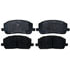 17D884C by ACDELCO - Ceramic Front Disc Brake Pad Set