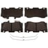 ACDelco 17D1784CH Disc Brake Pad Set Gold™ Disc Brake Pad - Front, Ceramic