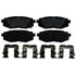 ACDelco 14D1124CH Ceramic Rear Disc Brake Pad Set