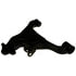 45D3540 by ACDELCO - Front Driver Side Lower Suspension Control Arm and Ball Joint Assembly