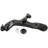 45D10340 by ACDELCO - Front Lower Suspension Control Arm and Ball Joint Assembly