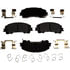 ACDelco 17D1736CH Disc Brake Pad Set Front Disc Brake Pad Set