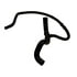 ACDelco 26438X Radiator Coolant Hose Engine Coolant Radiator Hose - Molded, Black, Reinforced Rubber