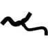 ACDelco 24464L Radiator Coolant Hose Lower Molded Coolant Hose