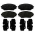 ACDelco 17D468 Disc Brake Pad Set Organic Front Disc Brake Pad Set