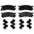 ACDelco 17D553 Disc Brake Pad Set Organic Rear Disc Brake Pad Set