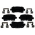 14D1430ACH by ACDELCO - Rear Disc Brake Pad Set