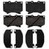 ACDelco 17D812M Disc Brake Pad Semi-Metallic Front Disc Brake Pad Set