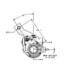 40910589 by HALDEX - Air Brake Automatic Slack Adjuster - 5.5 Inch, 1.5 Inch Spline Diameter, 10 Spline Count