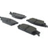 300.17070 by CENTRIC - Centric Premium Semi-Metallic Brake Pads with Shims and Hardware