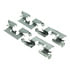 Centric 308.12590 Disc Brake Pad Set Street Brake Pads Rear with Shims