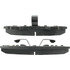 Centric 305.03690 Disc Brake Pad Set Street Slect Brake Pads with Hardware