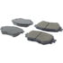 Centric 301.17590 Disc Brake Pad Set Centric Premium Ceramic Brake Pads with Shims and Hardware