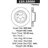 120.35080 by CENTRIC - Premium Brake Rotor