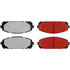 500.18430 by CENTRIC - PQ PRO Disc Brake Pads with Hardware