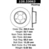 Centric 120.33063 Disc Brake Rotor Premium Brake Rotor