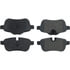 Centric 300.14330 Disc Brake Pad Set Centric Premium Semi-Metallic Brake Pads with Shims and Hardware