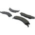 300.13291 by CENTRIC - Centric Premium Semi-Metallic Brake Pads with Shims and Hardware