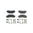 106.06520 by CENTRIC - Posi Quiet Extended Wear Brake Pads with Shims and Hardware