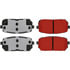 500.1296 by CENTRIC - PQ PRO Disc Brake Pads with Hardware
