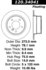 120.34041 by CENTRIC - Premium Brake Rotor