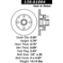 120.61004 by CENTRIC - Centric Premium Brake Rotor
