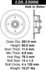 120.33006 by CENTRIC - Centric Premium Brake Rotor