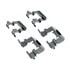 301.12841 by CENTRIC - Centric Premium Ceramic Brake Pads with Shims and Hardware
