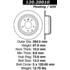 Centric 120.20010 Disc Brake Rotor Premium Brake Rotor