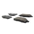 306.10110 by CENTRIC - Centric Fleet Performance Brake Pads with Hardware