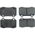 Centric 300.05920 Disc Brake Pad Set Centric Premium Semi-Metallic Brake Pads with Shims and Hardware