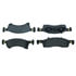 106.09340 by CENTRIC - Posi Quiet Extended Wear Brake Pads with Shims and Hardware